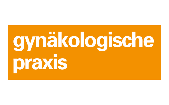 Das ist das Logo der medizinischen Fachzeitschrift gynäkologische Praxis
