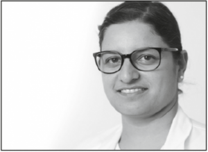 Porträt der Autorin Dr. Leila Sultan-Beyer Fachärztin für Gynäkologie und Geburtshilfe mit dem Schwerpunkttitel “operative Gynäkologie und Geburtshilfe”