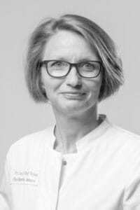 Porträt der Autorin Priv.-Doz. Dr. Birgit Terjung, Fachärztin für Innere Medizin mit dem Schwerpunkt Gastroenterologie