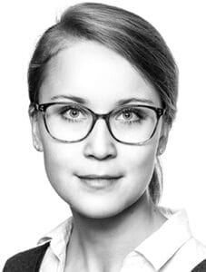 Porträt der Autorin Dr. med. Mareike Aichholzer, Assistenzärztin und wissenschaftliche Mitarbeiterin an der Klinik für Psychiatrie, Psychosomatik und Psychotherapie der Universitätsklinik Frankfurt